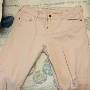 Pink jeans